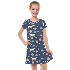 Kids  Cross Web Dress 