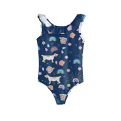 Kids  Frill Swimsuit 