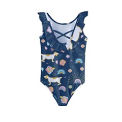 Kids  Frill Swimsuit 