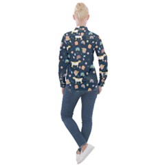 Women s Long Sleeve Pocket Shirt 