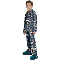 Kids  Long Sleeve Velvet Pajamas Set 