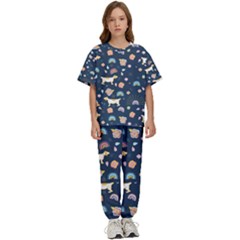 Kids  T-Shirt and Pants Sports Set 