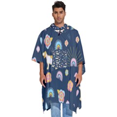 Men s Hooded Rain Ponchos 