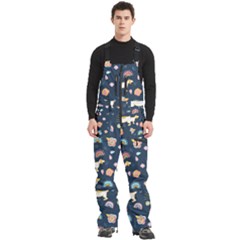 Men s Front Zip Ski And Snowboard Bib Pants 