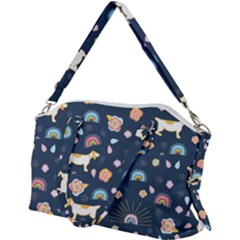 Canvas Crossbody Bag 