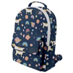 Dogs Flap Pocket Backpack (Small)