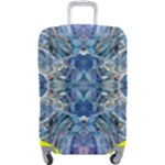 Blue Pour Blend  Luggage Cover (Large)