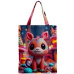 Cute creature Zipper Classic Tote Bag