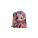 Cute creature Drawstring Pouch (XS)