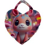 Cute creature Giant Heart Shaped Tote