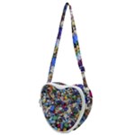 Trash to Treasure (AI) Heart Shoulder Bag