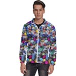 Trash to Treasure (AI) Men s High Neck Windbreaker