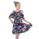 Trash to Treasure (AI) Kids  Shoulder Cutout Chiffon Dress