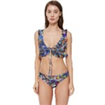 Trash to Treasure (AI) Low Cut Ruffle Edge Bikini Set