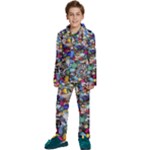 Trash to Treasure (AI) Kids  Long Sleeve Velvet Pajamas Set