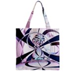 Vanilla Dream Zipper Grocery Tote Bag