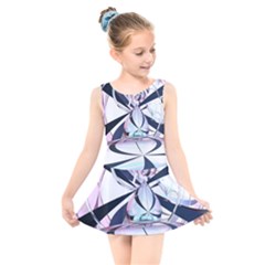 Kids  Skater Dress Swimsuit 