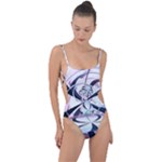 Vanilla Dream Tie Strap One Piece Swimsuit