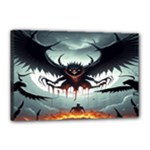 Halloween Goodie Canvas 18  x 12  (Stretched)