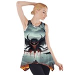 Halloween Goodie Side Drop Tank Tunic