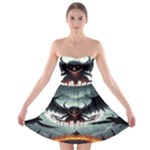 Halloween Goodie Strapless Bra Top Dress