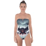 Halloween Goodie Tie Back One Piece Swimsuit