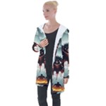 Halloween Goodie Longline Hooded Cardigan