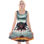 Halloween Goodie Reversible Velvet Sleeveless Dress