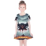 Halloween Goodie Kids  Simple Cotton Dress