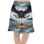 Halloween Goodie Fishtail Chiffon Skirt