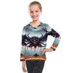 Halloween Goodie Kids  Long Mesh T-Shirt