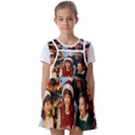 The Christmas Collection Kids  Short Sleeve Pinafore Style Dress