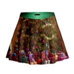 Merry christmas Mini Flare Skirt