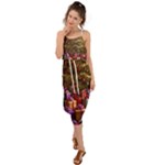 Merry christmas Waist Tie Cover Up Chiffon Dress