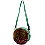 Merry christmas Crossbody Circle Bag