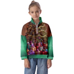 Kids  Half Zip Hoodie 