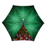 Merry christmas Automatic Folding Umbrella with Case (Small)