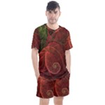 Falupadupe Men s Mesh T-Shirt and Shorts Set