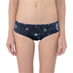 Snowflakes Snow Snowfall Snowing Classic Bikini Bottoms