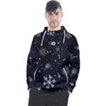 Snowflakes Snow Snowfall Snowing Men s Pullover Hoodie