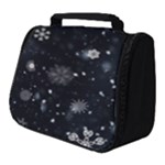 Snowflakes Snow Snowfall Snowing Full Print Travel Pouch (Small)