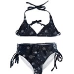 Snowflakes Snow Snowfall Snowing Kids  Classic Bikini Set