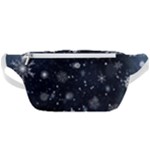 Snowflakes Snow Snowfall Snowing Waist Bag 