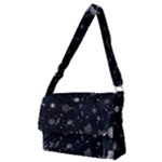 Snowflakes Snow Snowfall Snowing Full Print Messenger Bag (M)