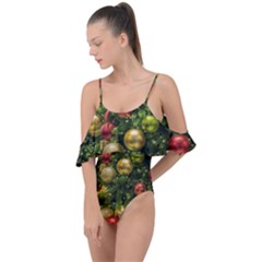 Drape Piece Swimsuit 