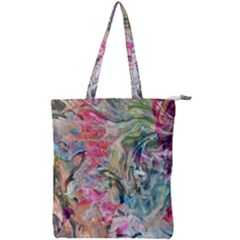 Double Zip Up Tote Bag 