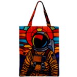 Astronaut Zipper Classic Tote Bag