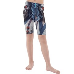 Kids  Mid Length Swim Shorts 