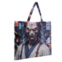 Zipper Large Tote Bag 