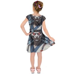 Kids  Short Sleeve Dress 